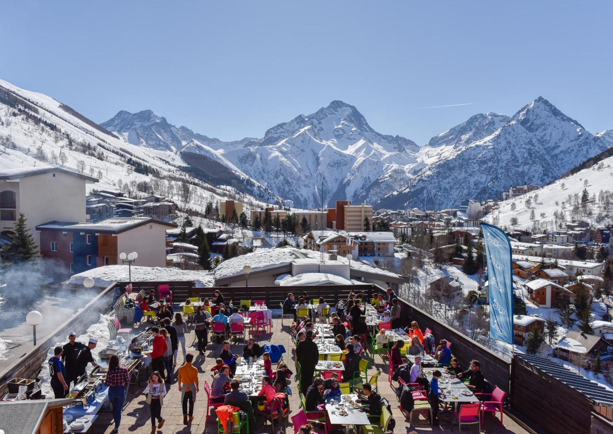 Villages Clubs Du Soleil - Les 2 Alpes เลส์เดอซาลป์ ภายนอก รูปภาพ