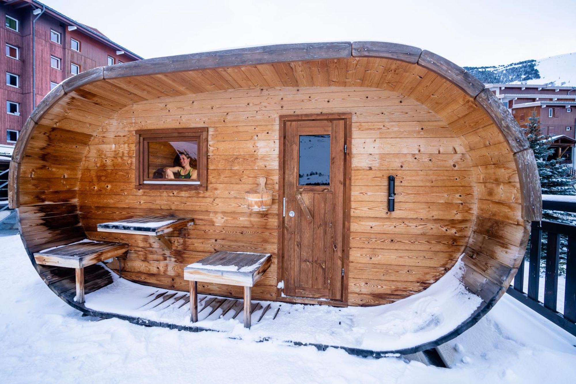 Villages Clubs Du Soleil - Les 2 Alpes เลส์เดอซาลป์ ภายนอก รูปภาพ